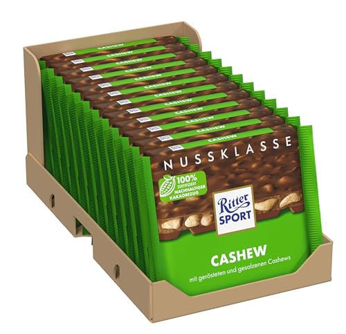 ritter-sport-cashew-vollmilchschokolade-mit-ger-steten-cashews-12-x-100-g image 3
