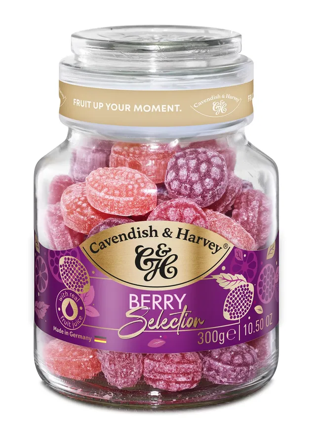 cavendish-harvey-wild-berry-selection-fruchtbonbons-glas-300-g image 1