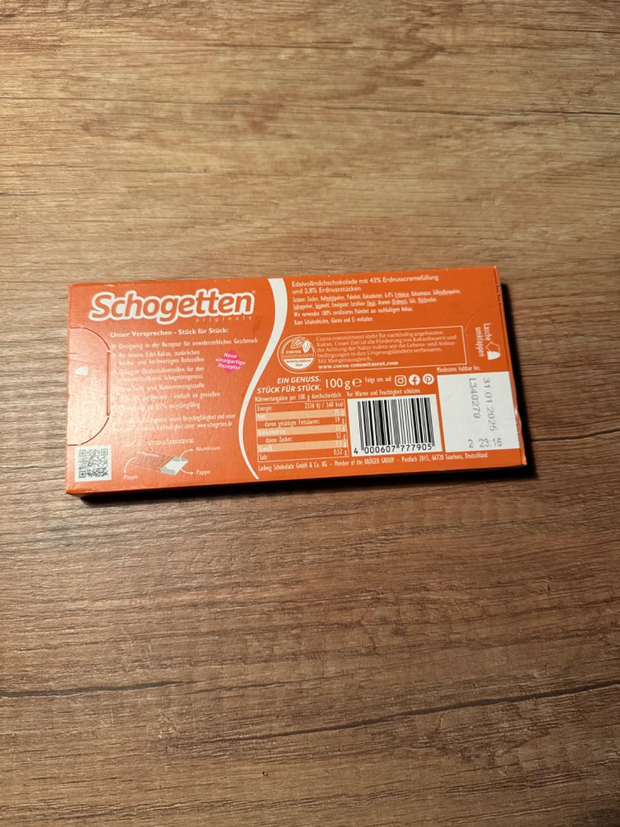 Sehr lecker, schön salzig-süß