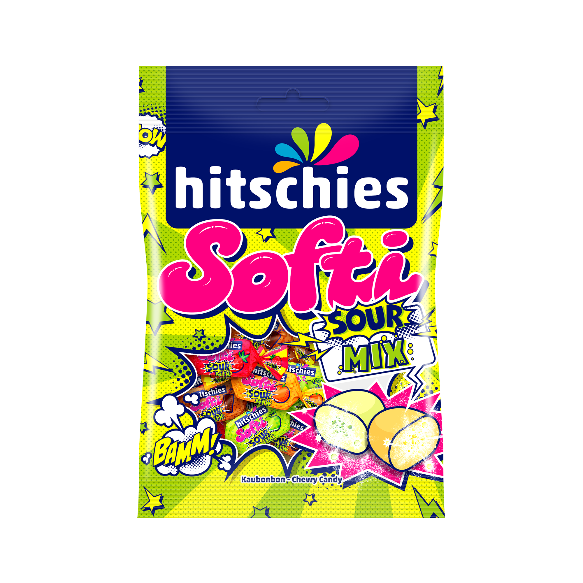 hitschies-softi-sour-mix-kaubonbon-mit-brausekern image 1