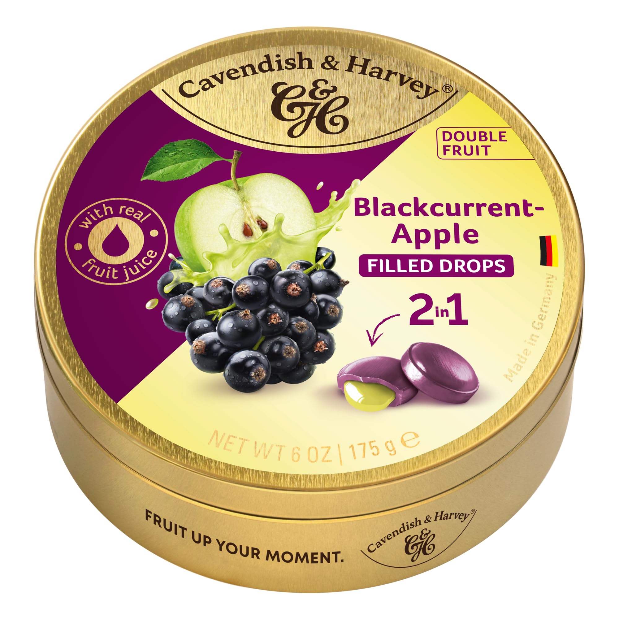 cavendish-harvey-double-fruit-drops-probier-set-4-x-175g-bonbons image 2