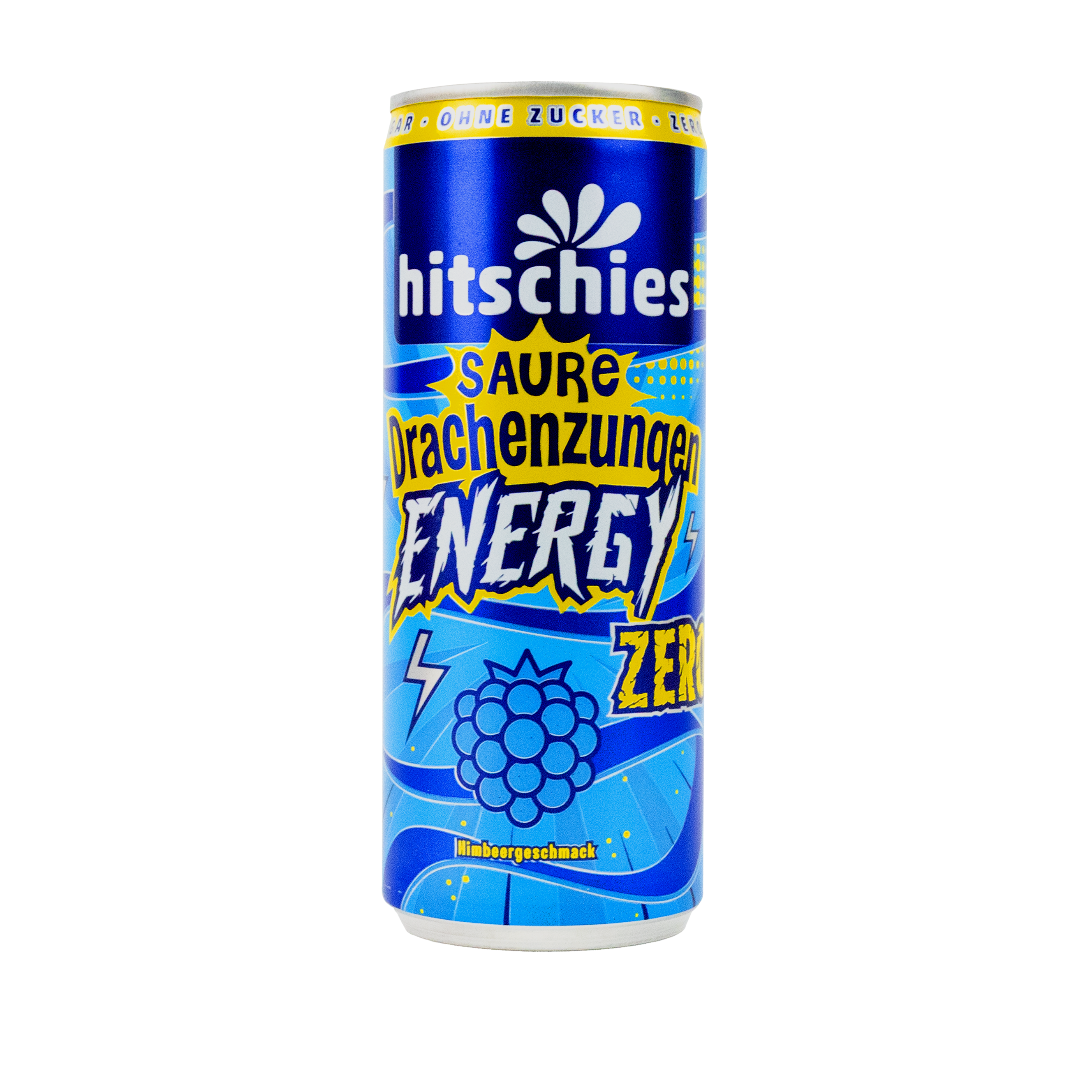 hitschies-saure-drachenzungen-energy-zero-blau-himbeere-dose image 1