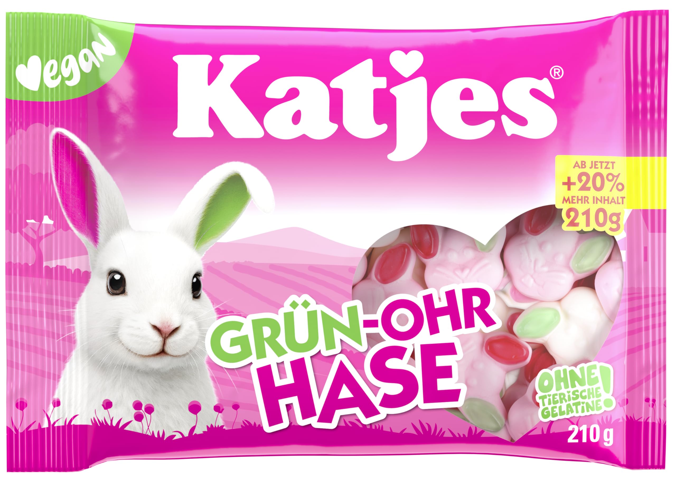 katjes-gr-n-ohr-hase-schaumzucker-mit-fruchtgummi-210g image 2