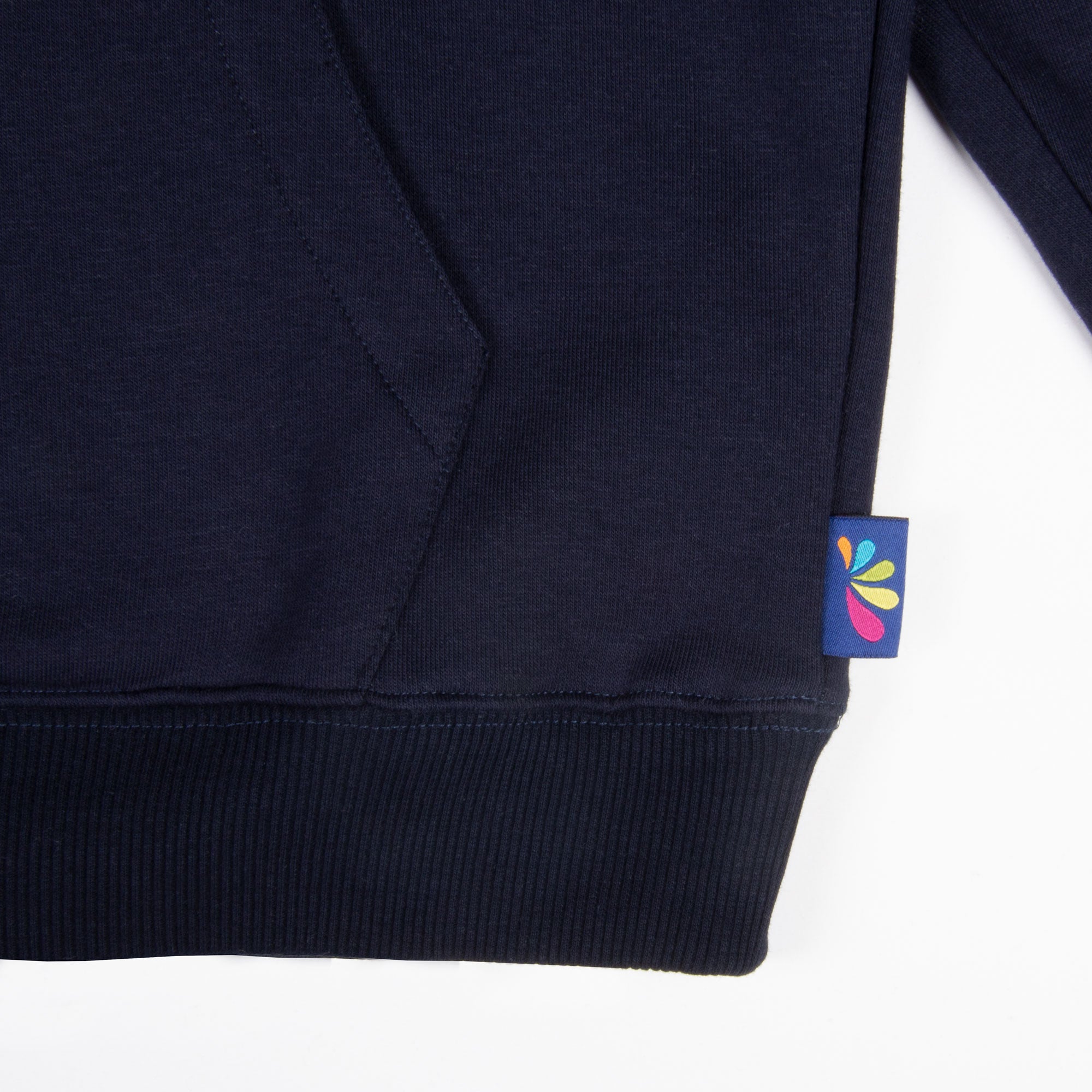 hitschies-hoodie-blau-navy-unisex-pullover-mit-logo-stick image 3