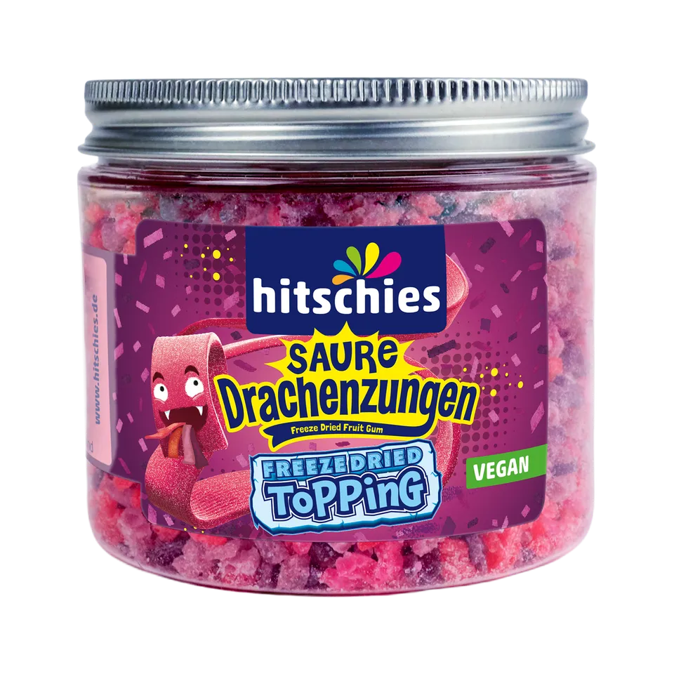 hitschies-saure-drachenzungen-freeze-dried-topping-berry-mix image 1