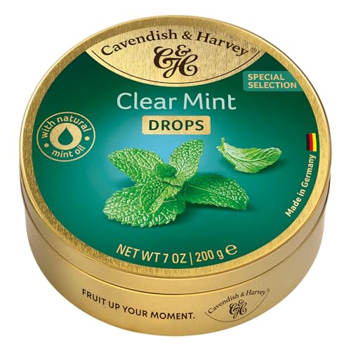 cavendish-harvey-clear-mint-drops-200g-premium-pfefferminzbonbons image 4