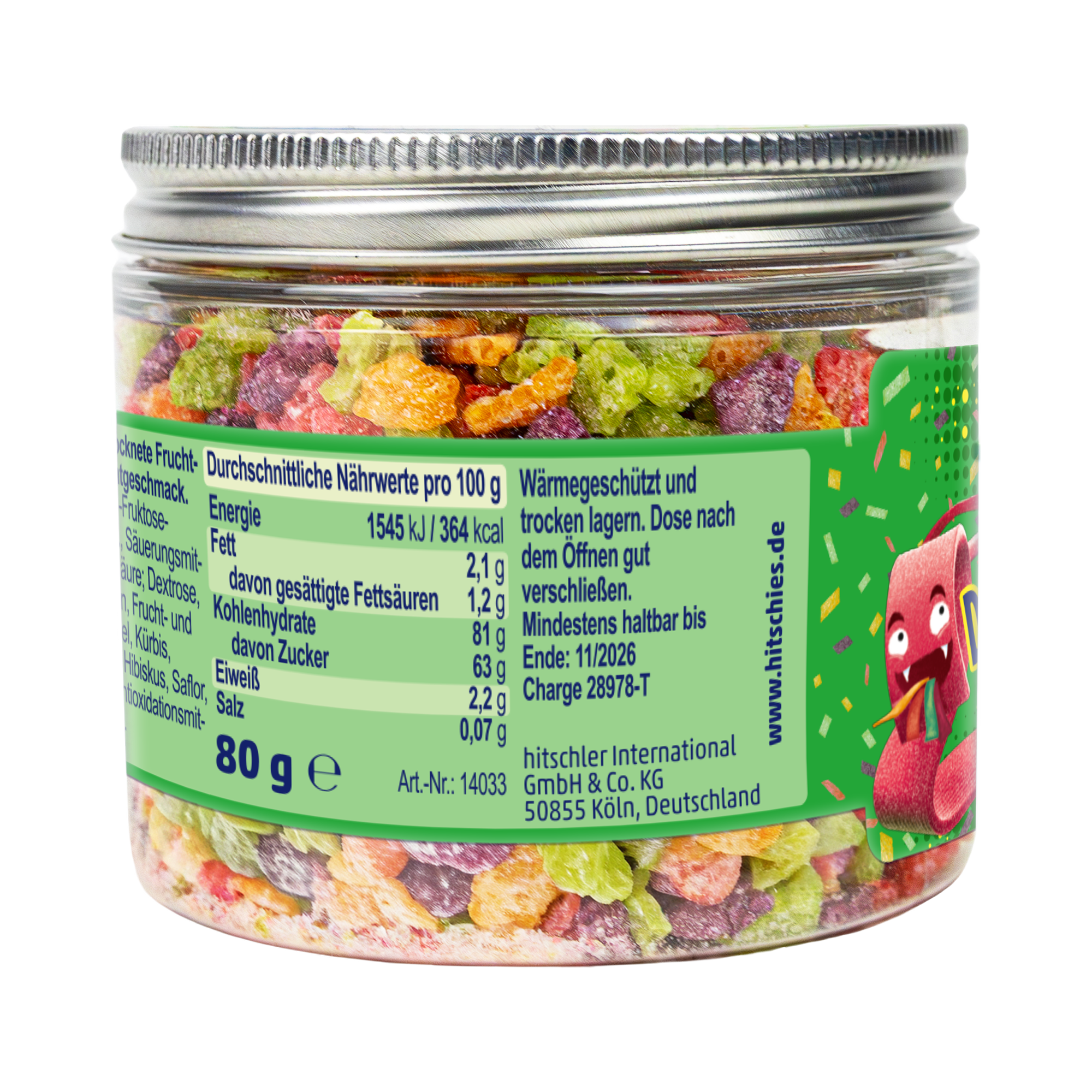 hitschies-saure-drachenzungen-freeze-dried-topping-gefriergetrocknet-pfirsich-ap image 2