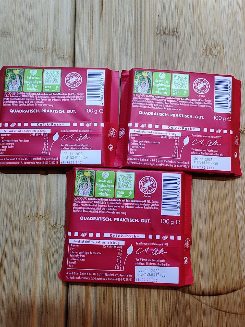 Beste Marzipanschokolade