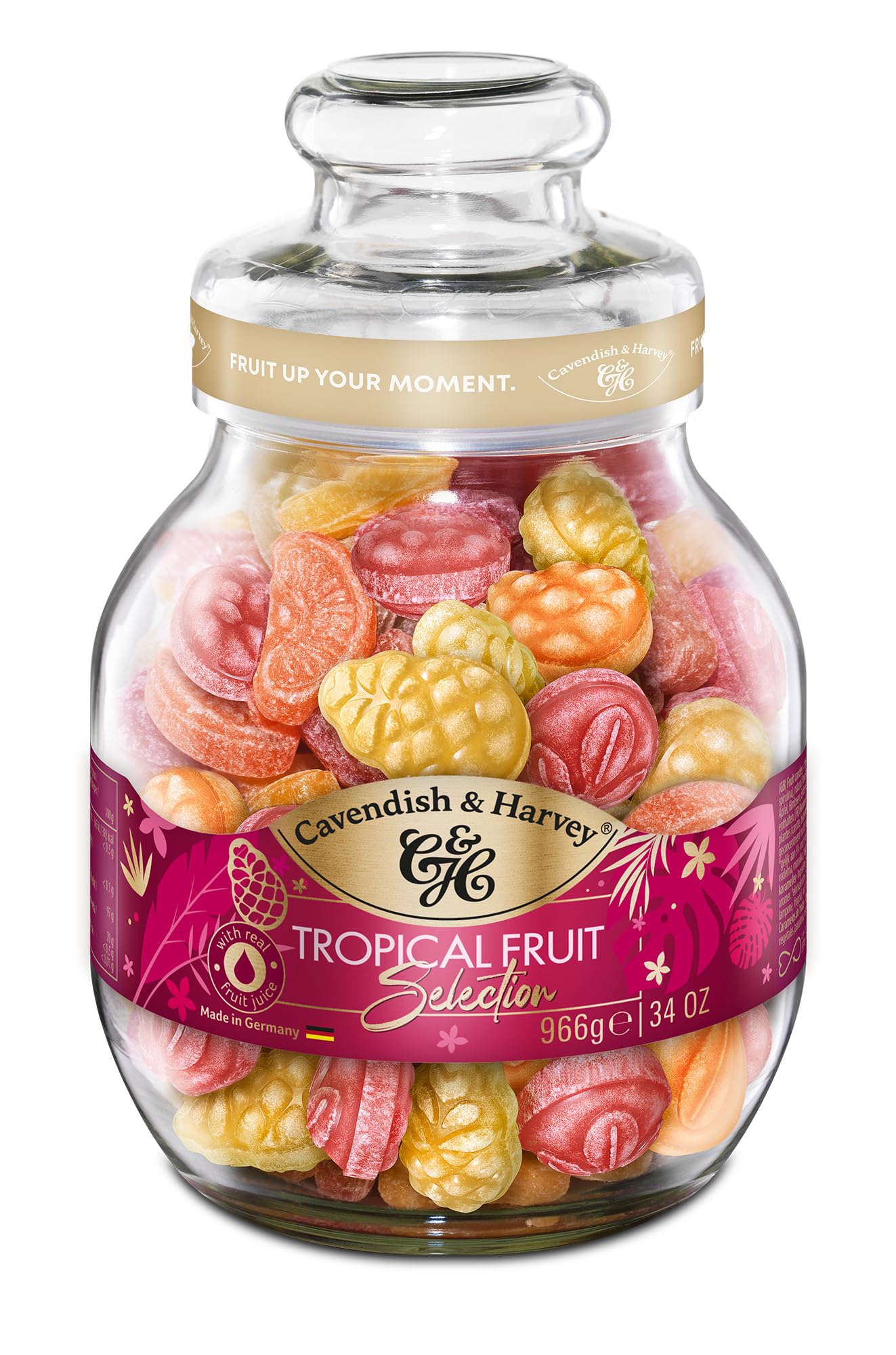cavendish-harvey-tropical-selection-966g-glas-fruchtbonbons image 1