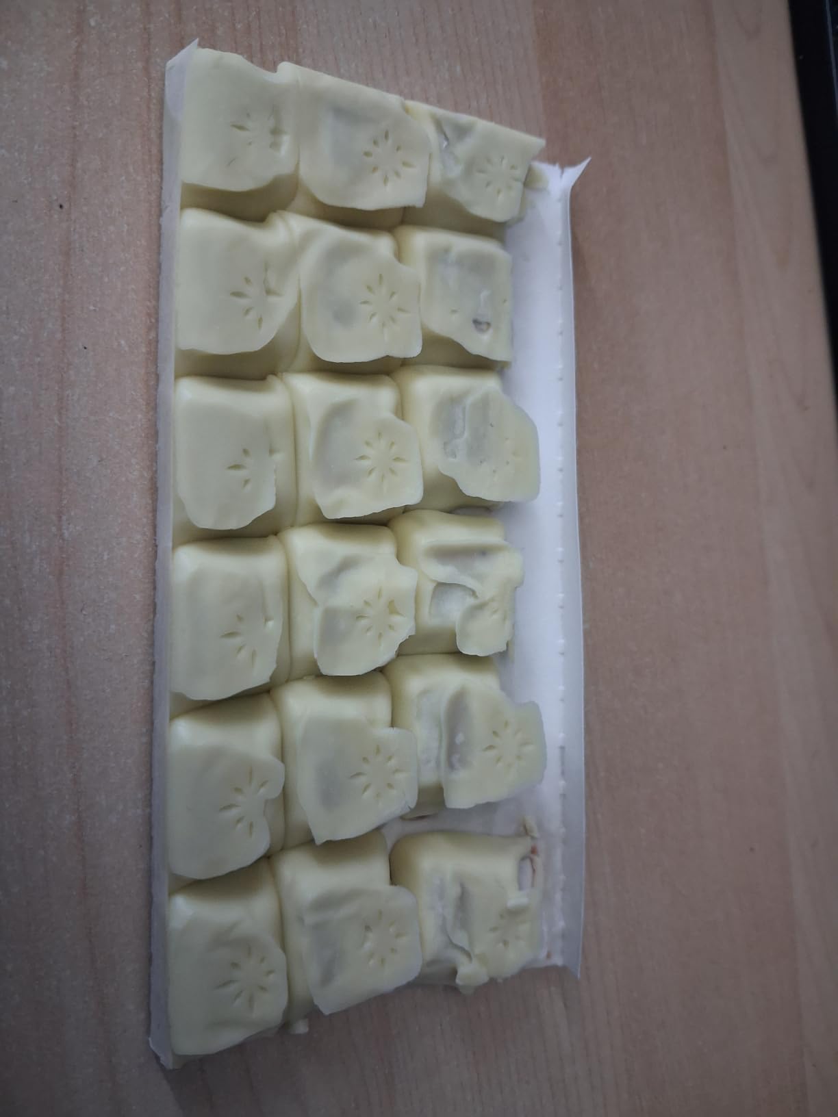 Sehr lecker, schön pistazig