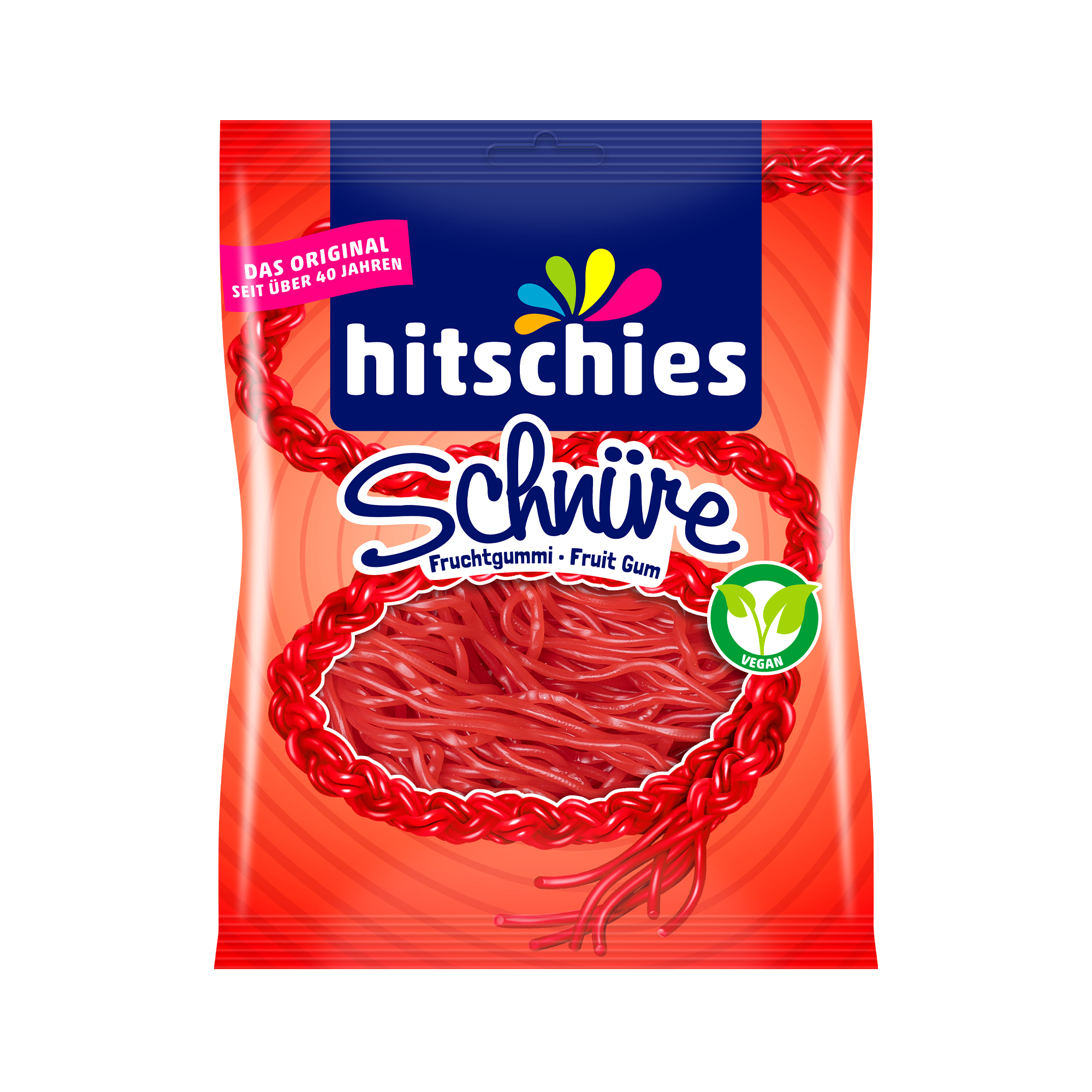 hitschies-schn-re-erdbeere-vegane-fruchtgummi-schn-re image 1