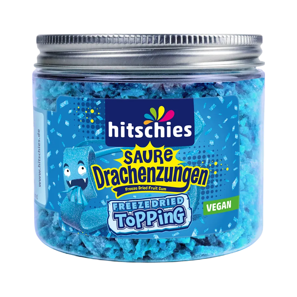 hitschies-saure-drachenzungen-freeze-dried-topping-blau image 1