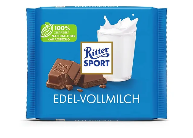 ritter-sport-edel-vollmilch-100g-vollmilchschokolade-35-kakao image 1