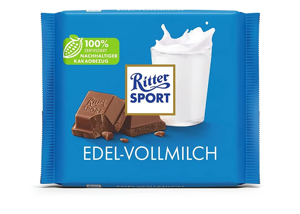 ritter-sport-edel-vollmilch-100g-vollmilchschokolade-35-kakao image 1