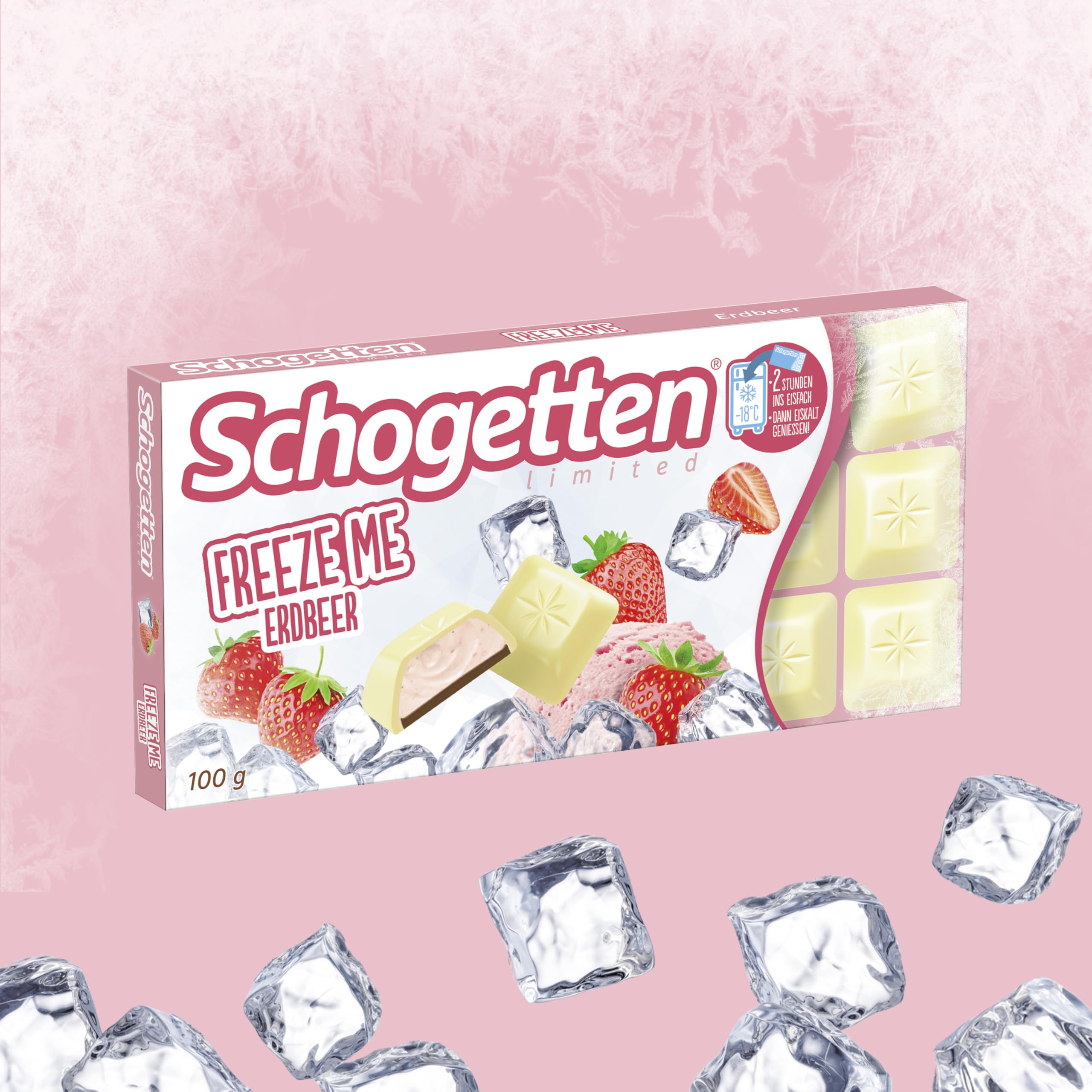 schogetten-freeze-me-erdbeer-limited-edition-schokoladen-tafel-100g image 2