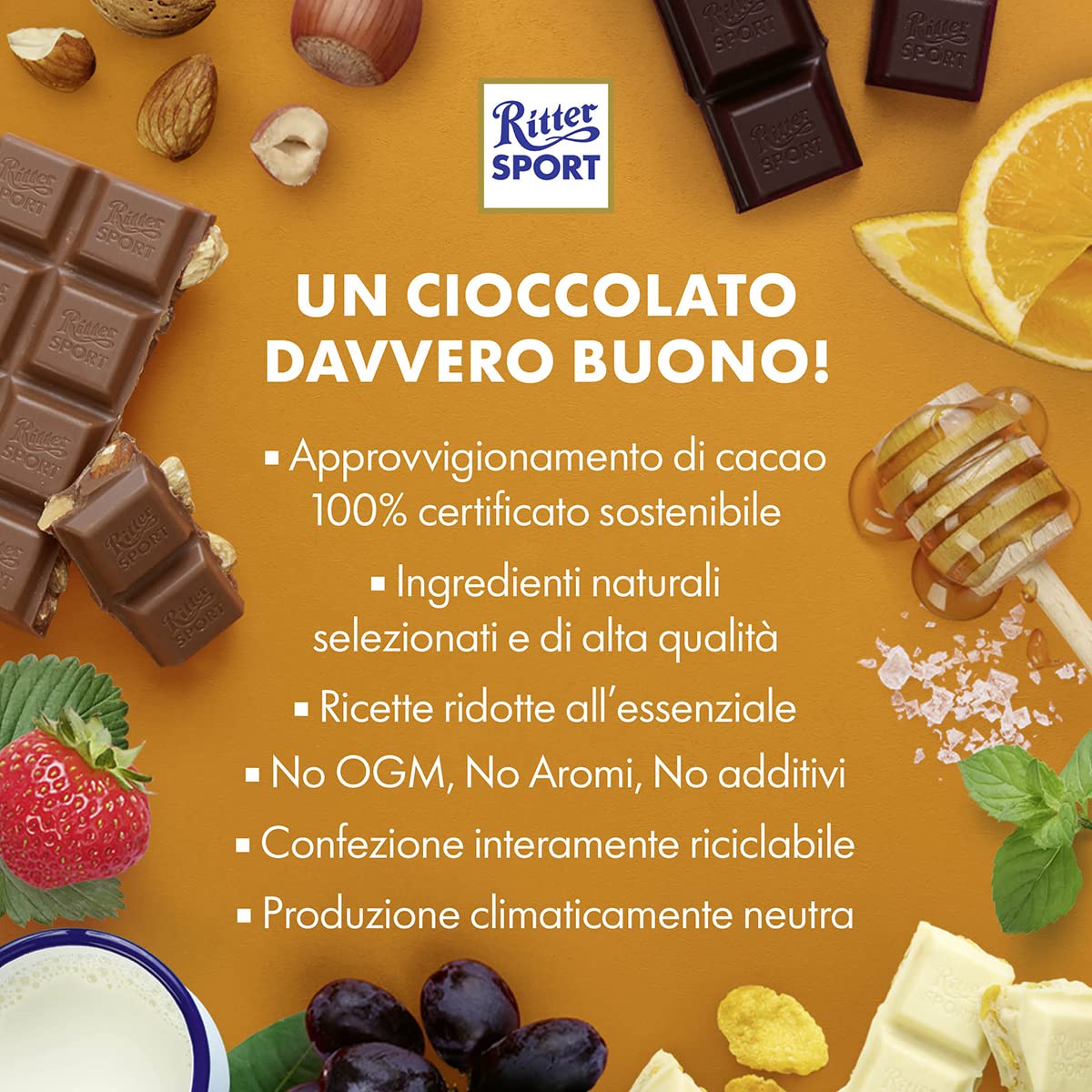 ritter-sport-gebrannte-mandel-vollmilchschokolade-12-x-100-g image 4