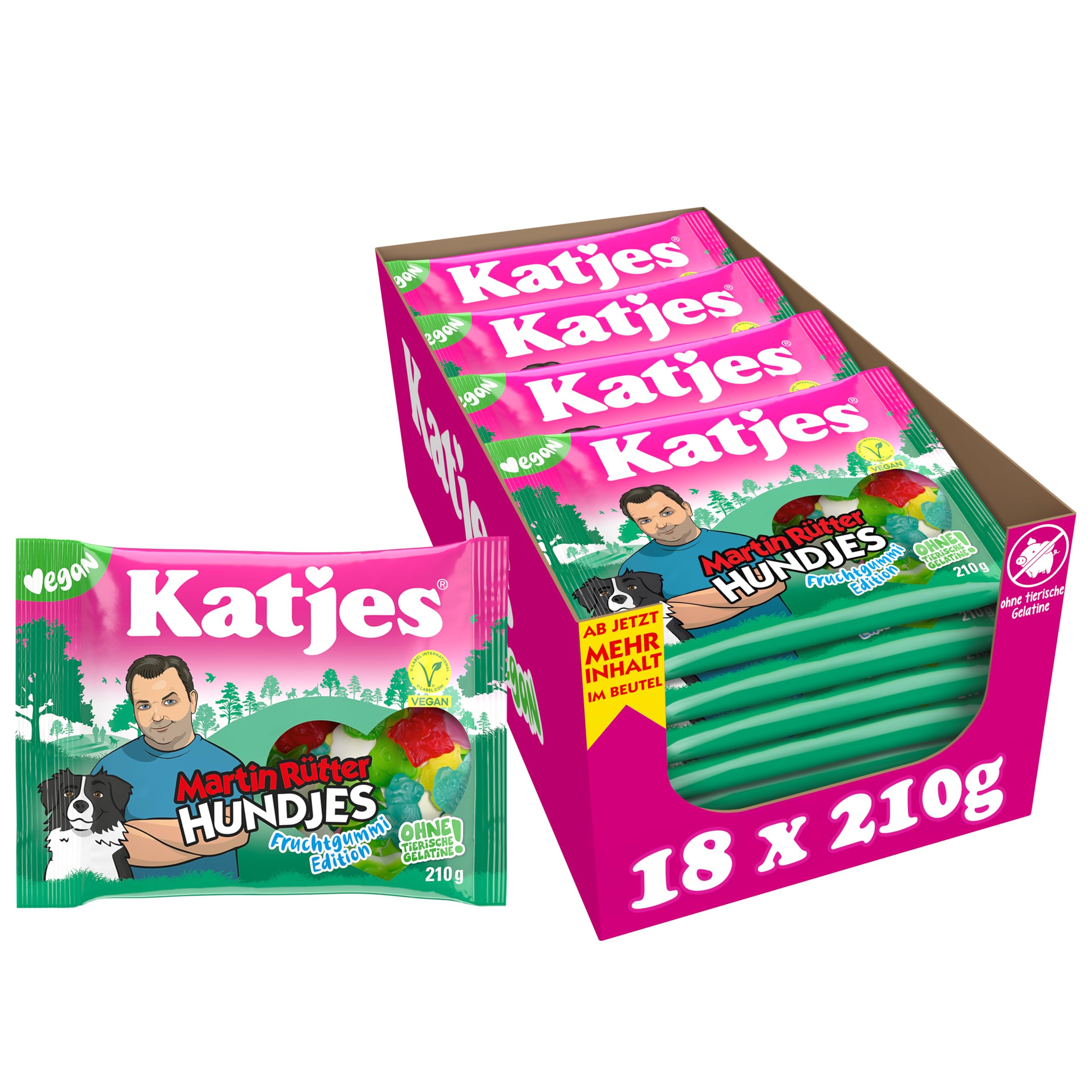 katjes-martin-r-tter-hundjes-fruchtgummi-schaumzucker-vorratspack-vegan-18-x-210 image 1