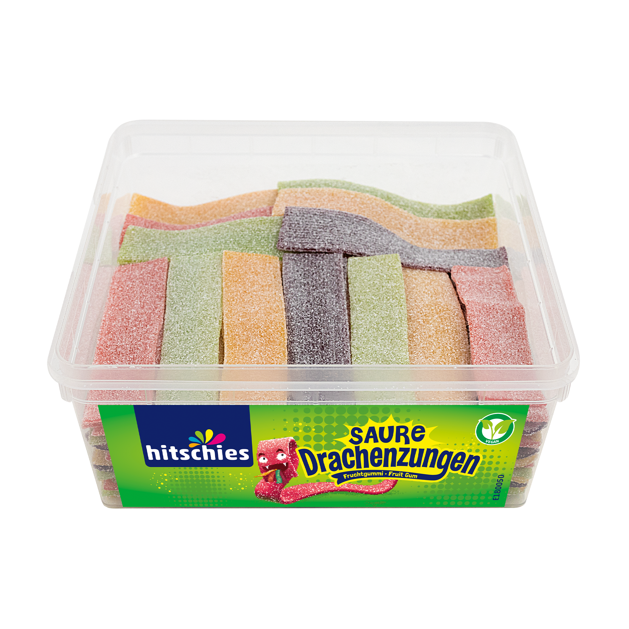 hitschies-saure-drachenzungen-fruchtgummi-1-kg-box-sauer image 1