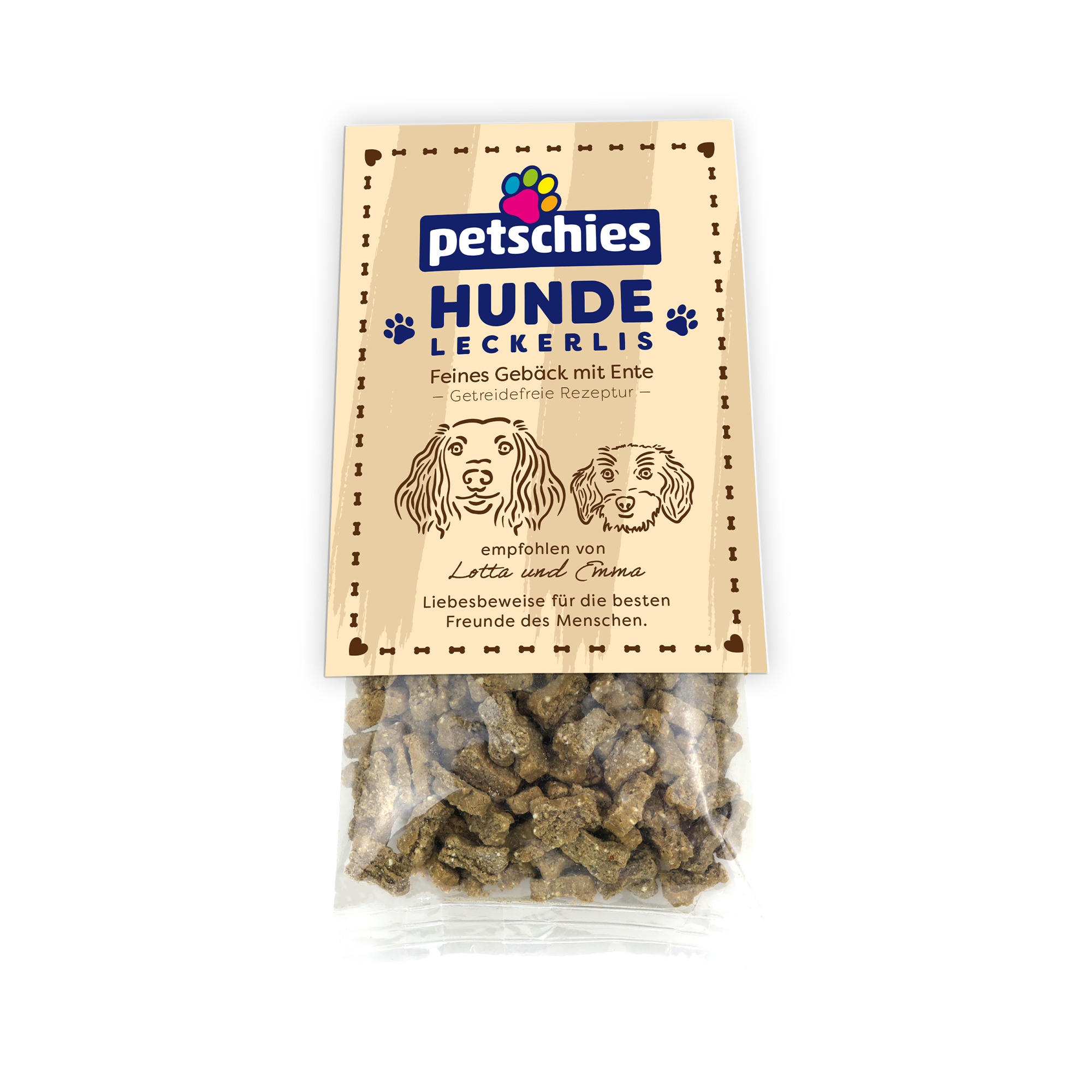petschie-hundeleckerlis-ente-getreidefrei-gebacken image 1