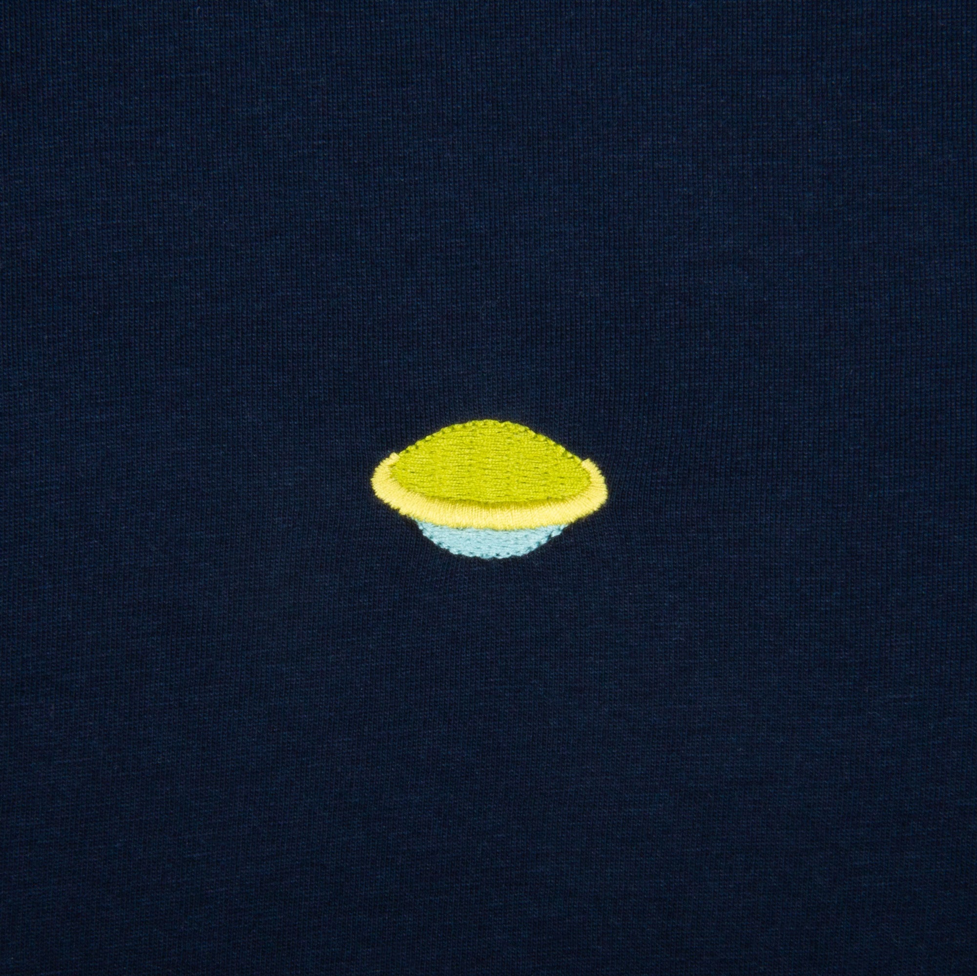 hitschies-brizzl-ufos-t-shirt-unisex-navy-blau-100-baumwolle-mit-stick image 2