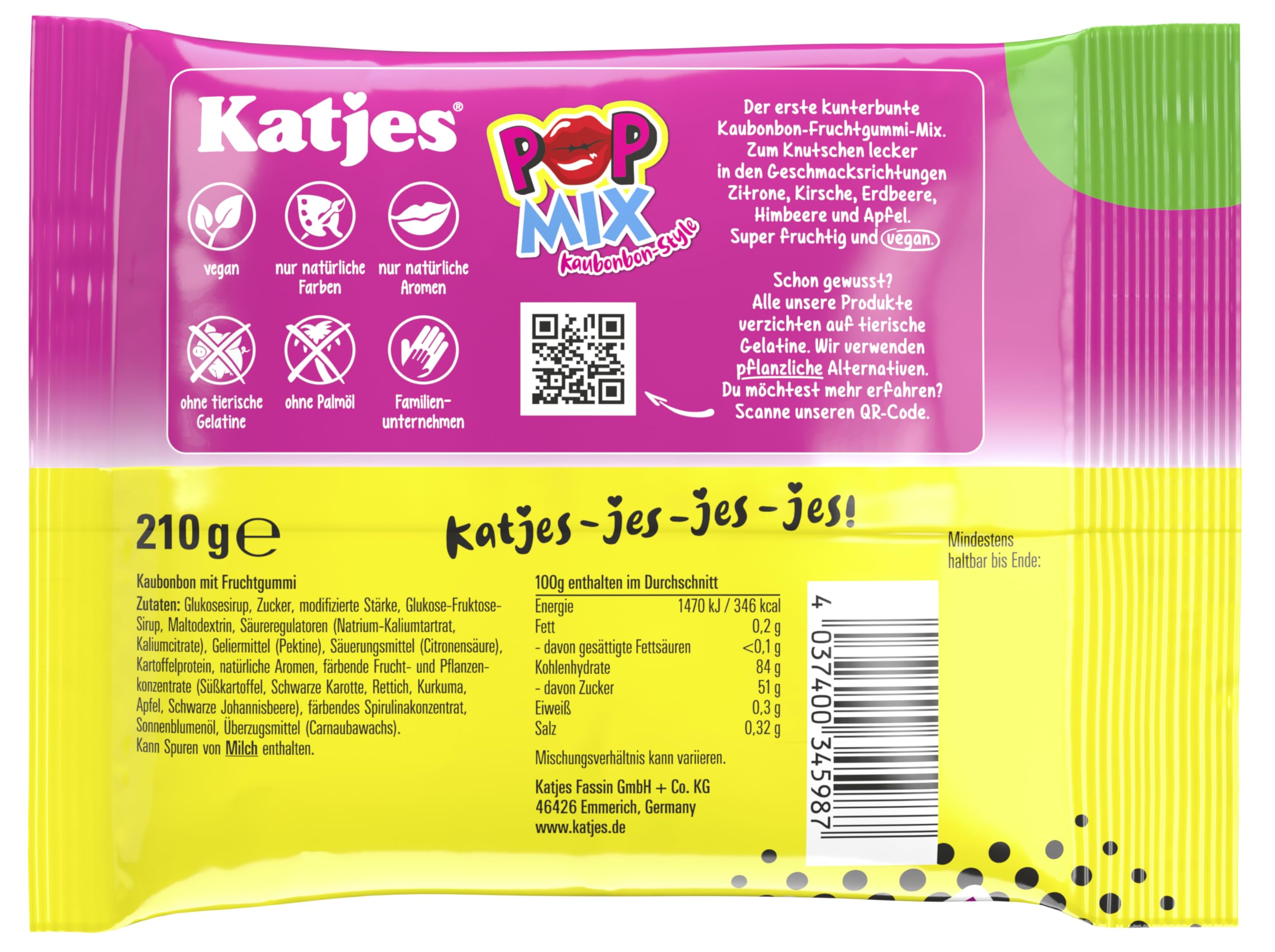 katjes-pop-mix-kaubonbon-und-fruchtgummi-210g image 2