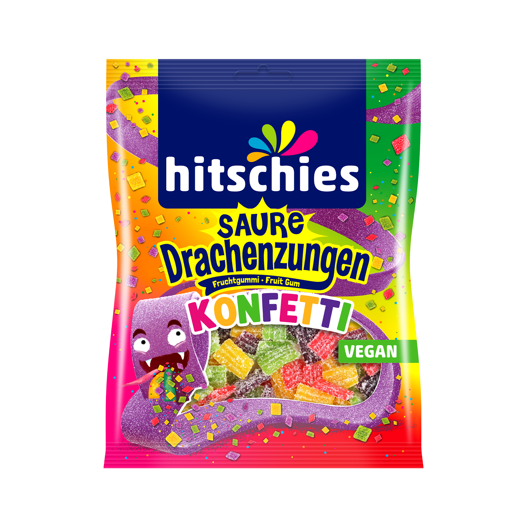 hitschies-saure-drachenzungen-konfetti-fruchtgummi image 1