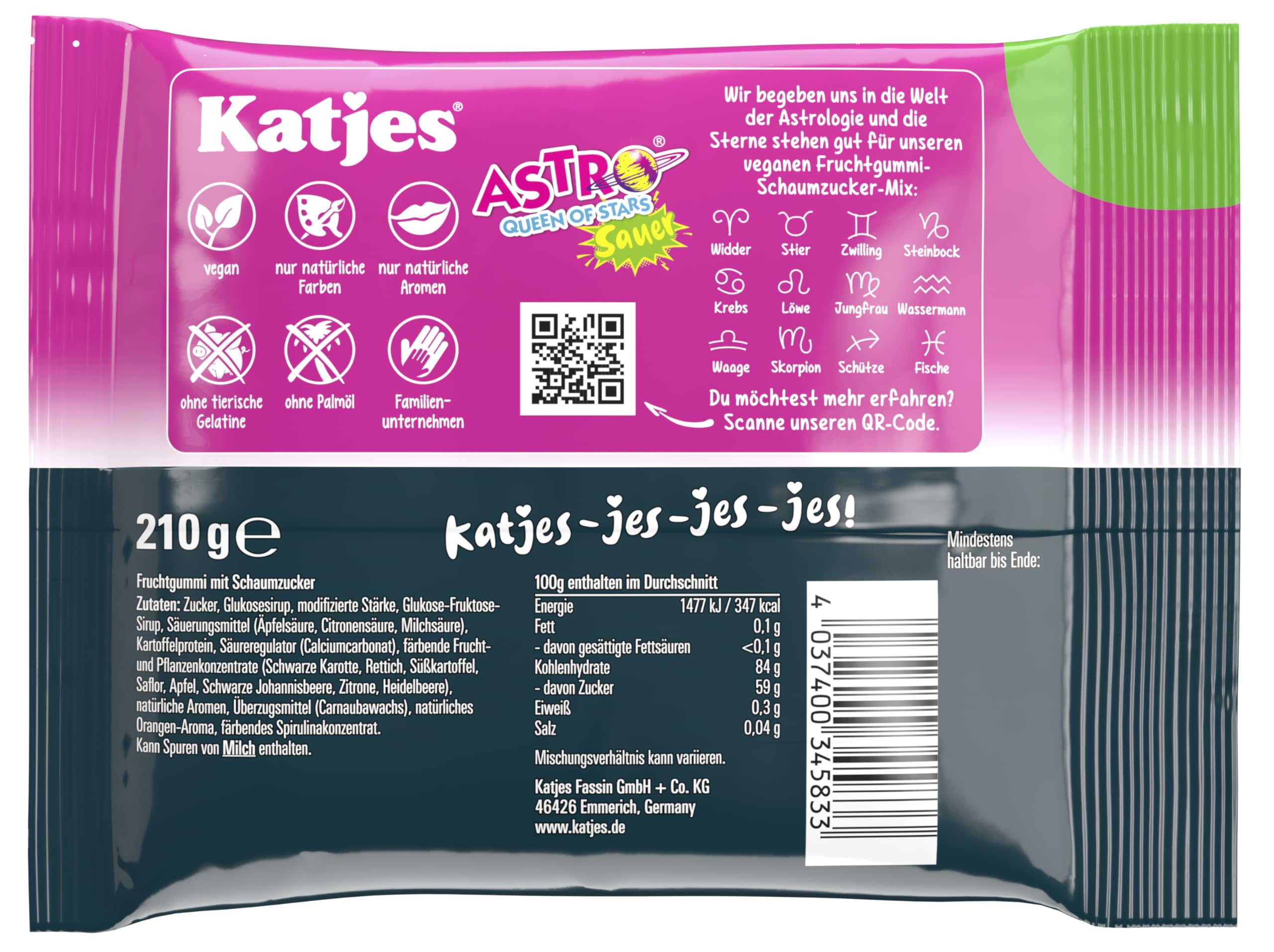 katjes-astro-queen-of-stars-sauer-fruchtgummi-schaumzucker-mix-vegan-18-x-210-g- image 3