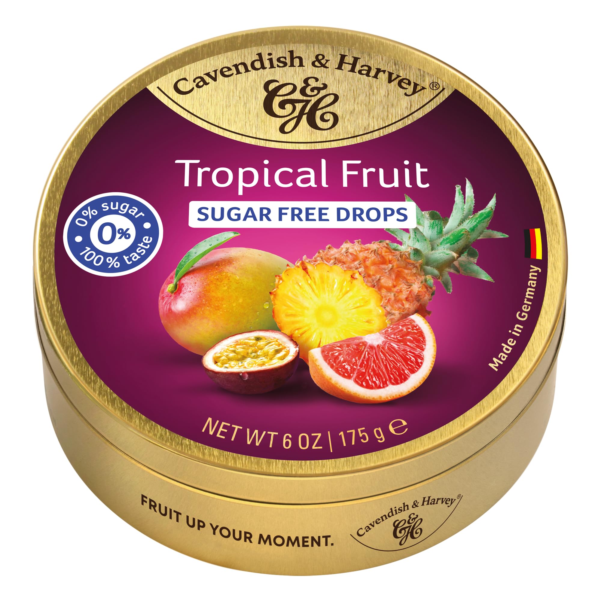 cavendish-harvey-sugar-free-tropical-fruit-drops-175g-dose image 1
