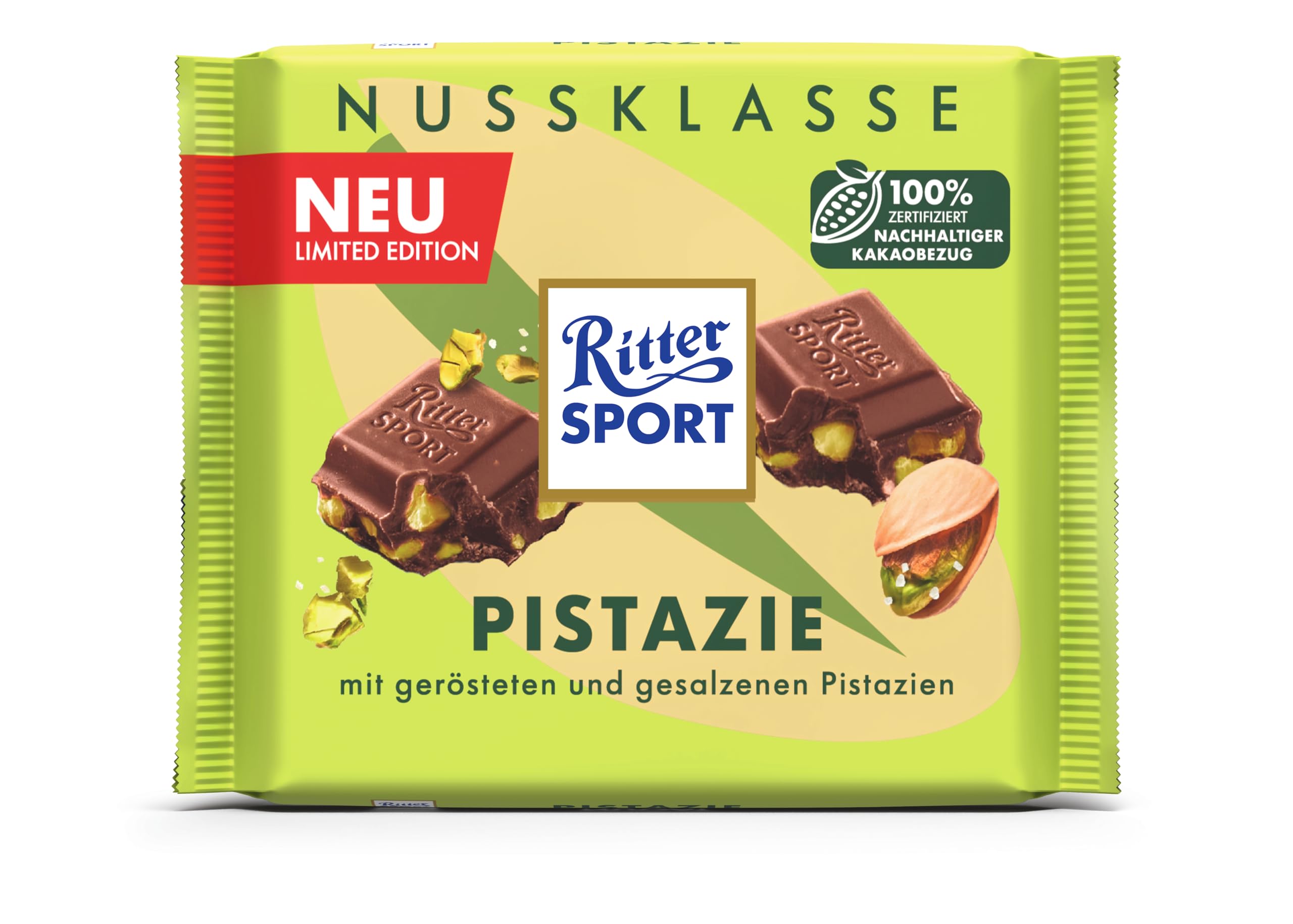 ritter-sport-pistazie-vollmilchschokolade-12-x-100g image 2