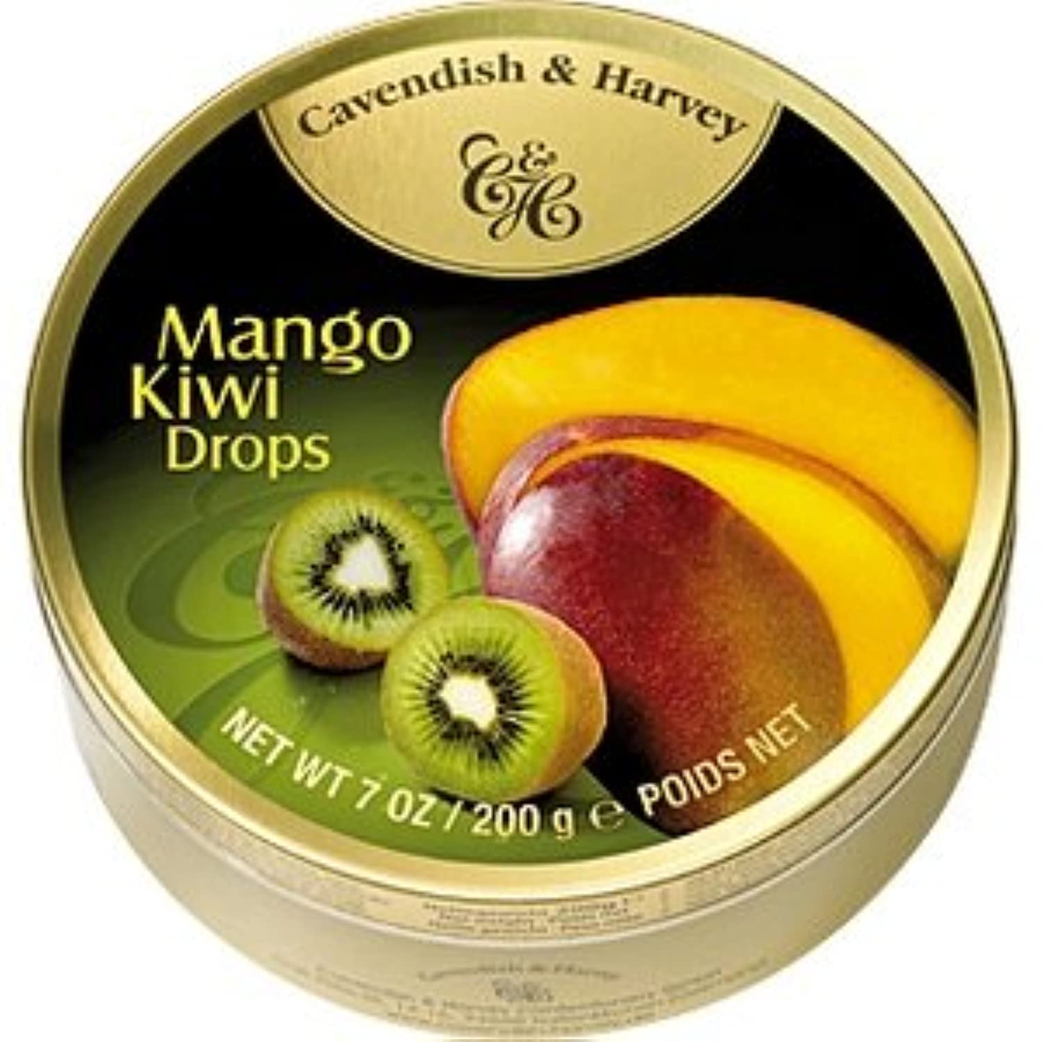 cavendish-harvey-mango-kiwi-drops-fruchtbonbons-200g-metalldose image 2