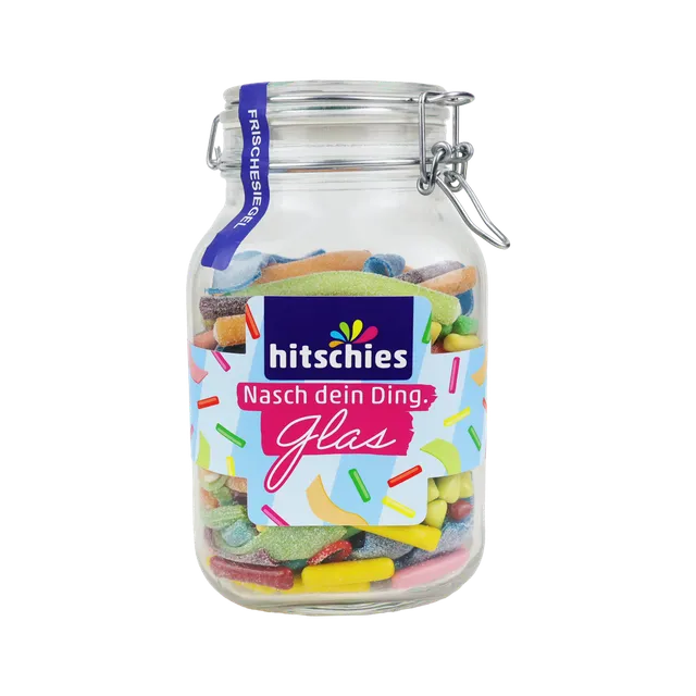 hitschies-spa-glas-wiederverwendbares-s-igkeitenglas-gef-llt image 1