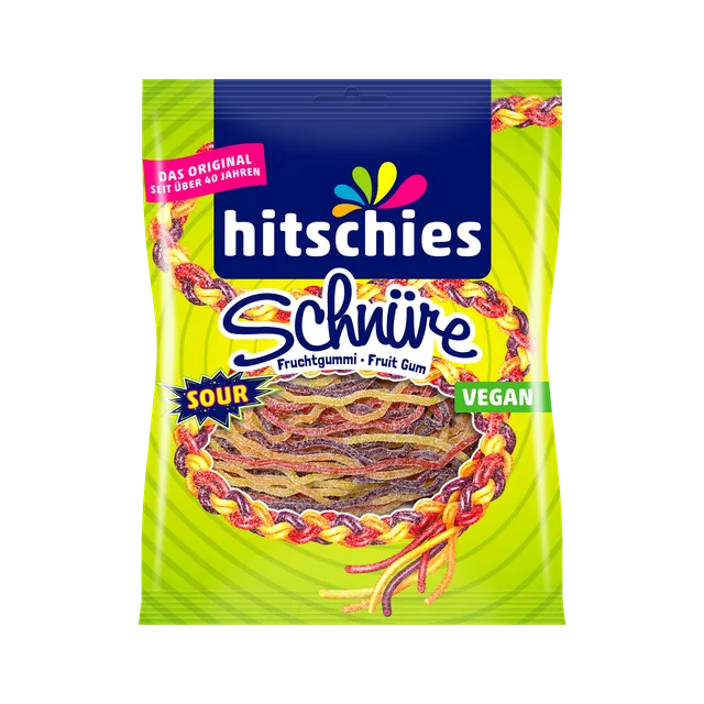 hitschies-saure-bunte-schn-re-fruchtgummi-schn-re image 1
