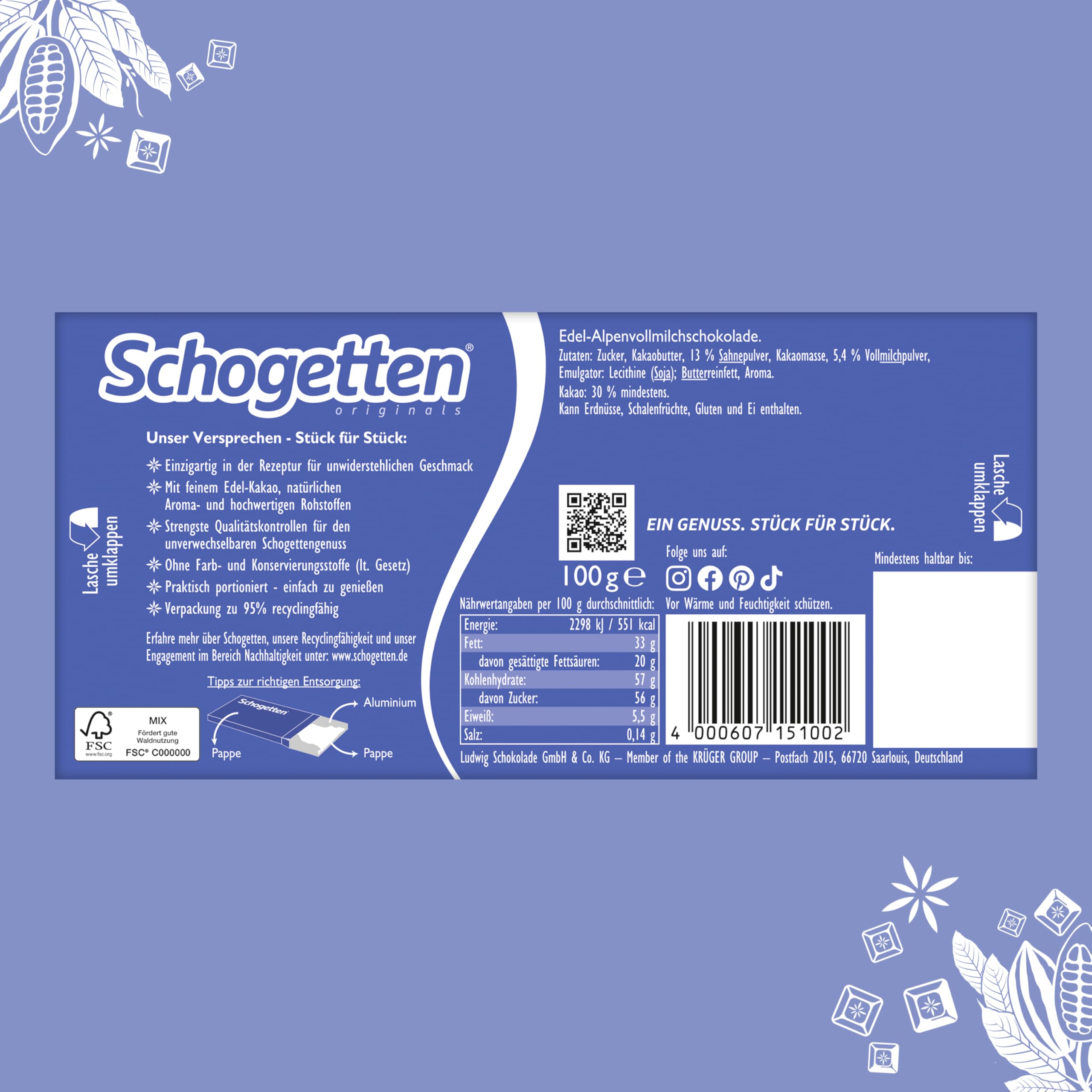 schogetten-edel-alpenvollmilch-schokolade-100g image 4