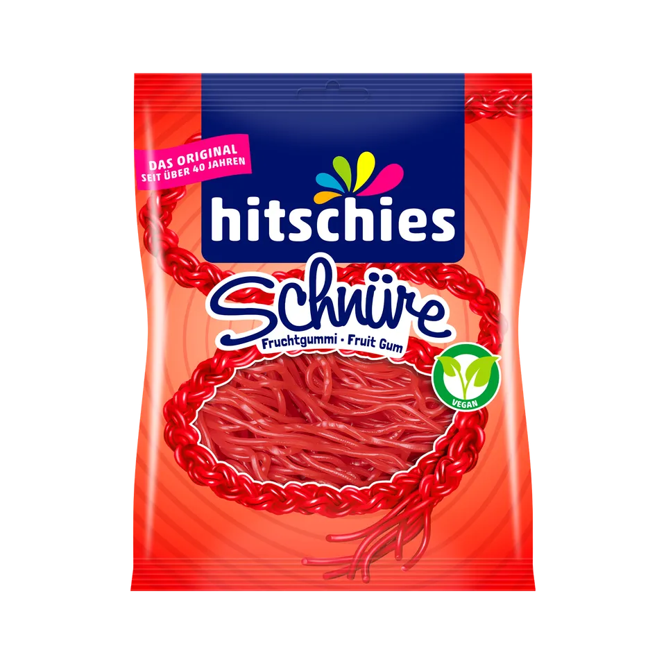 hitschies-schn-re-erdbeere-vegane-fruchtgummi-schn-re image 1