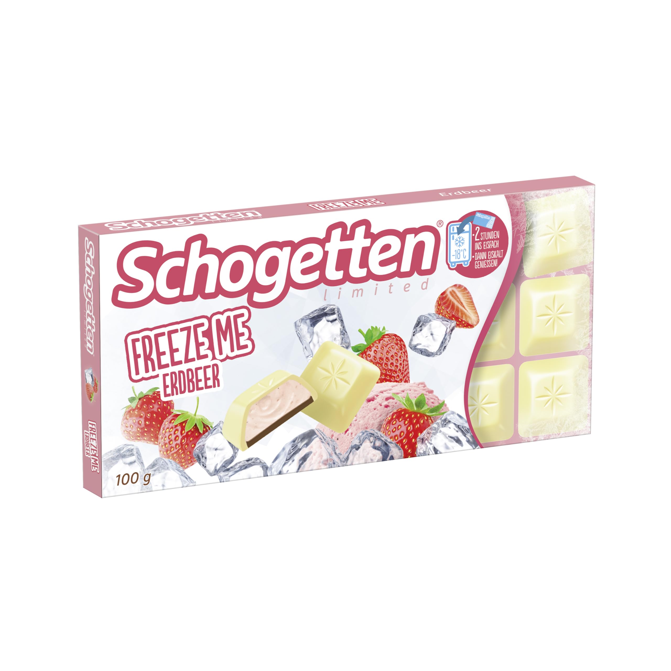 schogetten-freeze-me-erdbeer-limited-edition-schokoladen-tafel-100g image 1