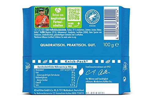 ritter-sport-edel-vollmilch-100g-vollmilchschokolade-35-kakao image 5