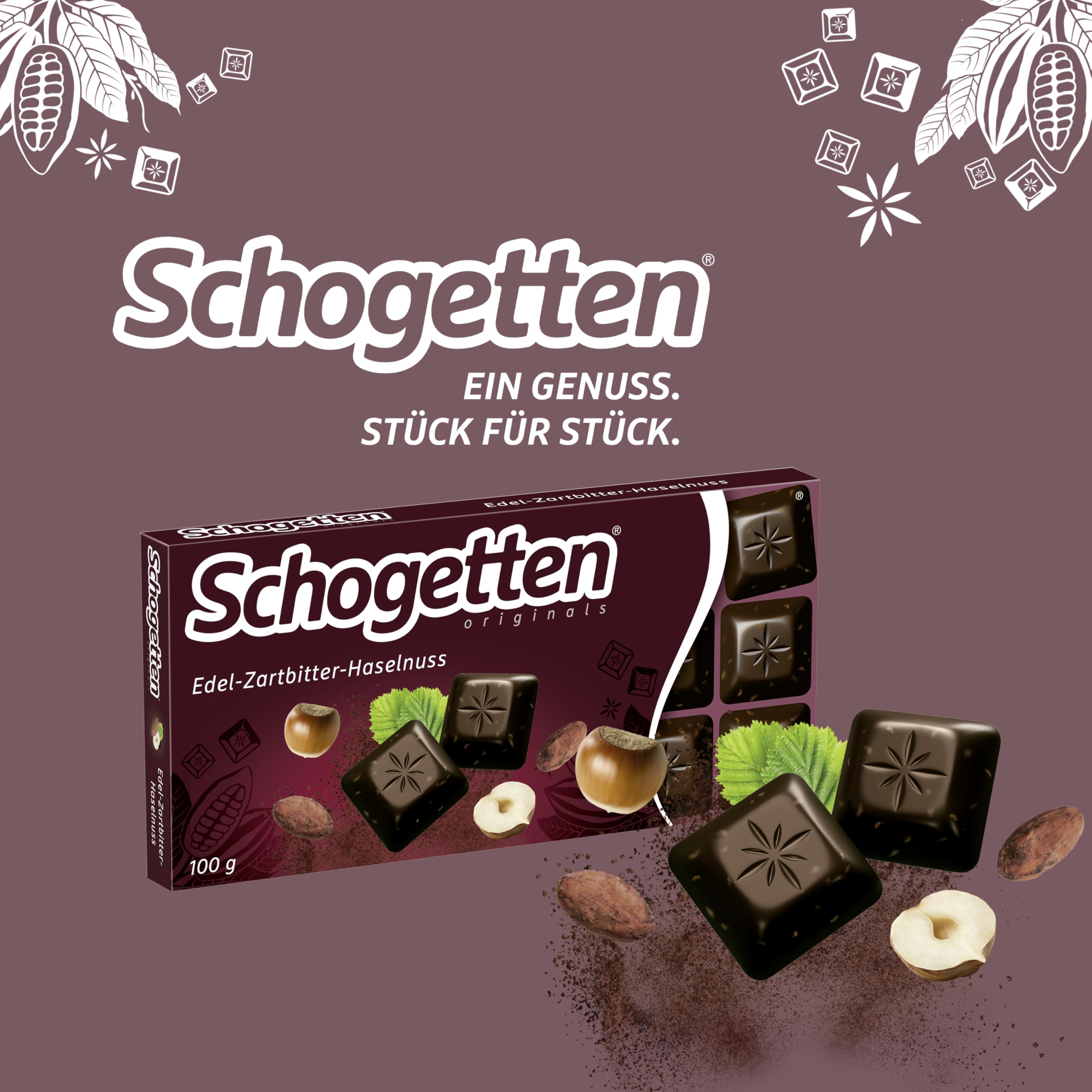 schogetten-edel-zartbitter-haselnuss-schokoladentafel-100g image 3