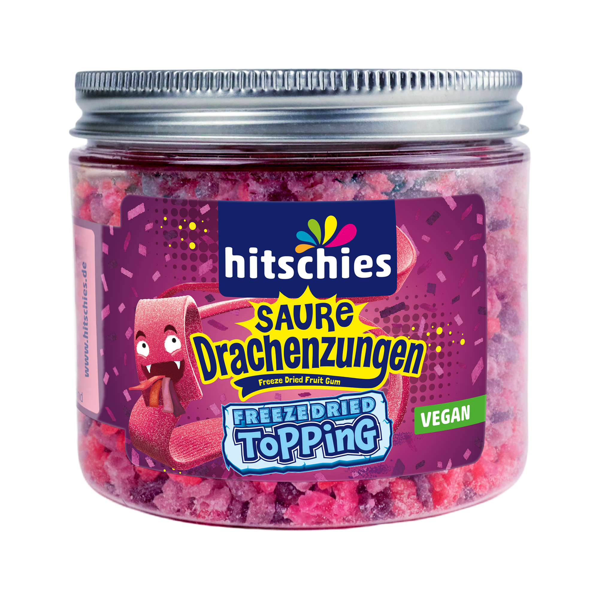hitschies-saure-drachenzungen-freeze-dried-topping-berry-mix image 1