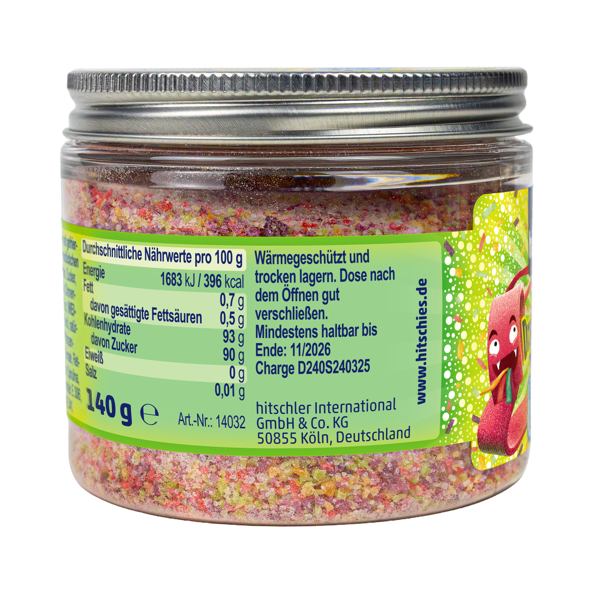 hitschies-saure-drachenzungen-freeze-dried-sour-dip-tutti-frutti image 2