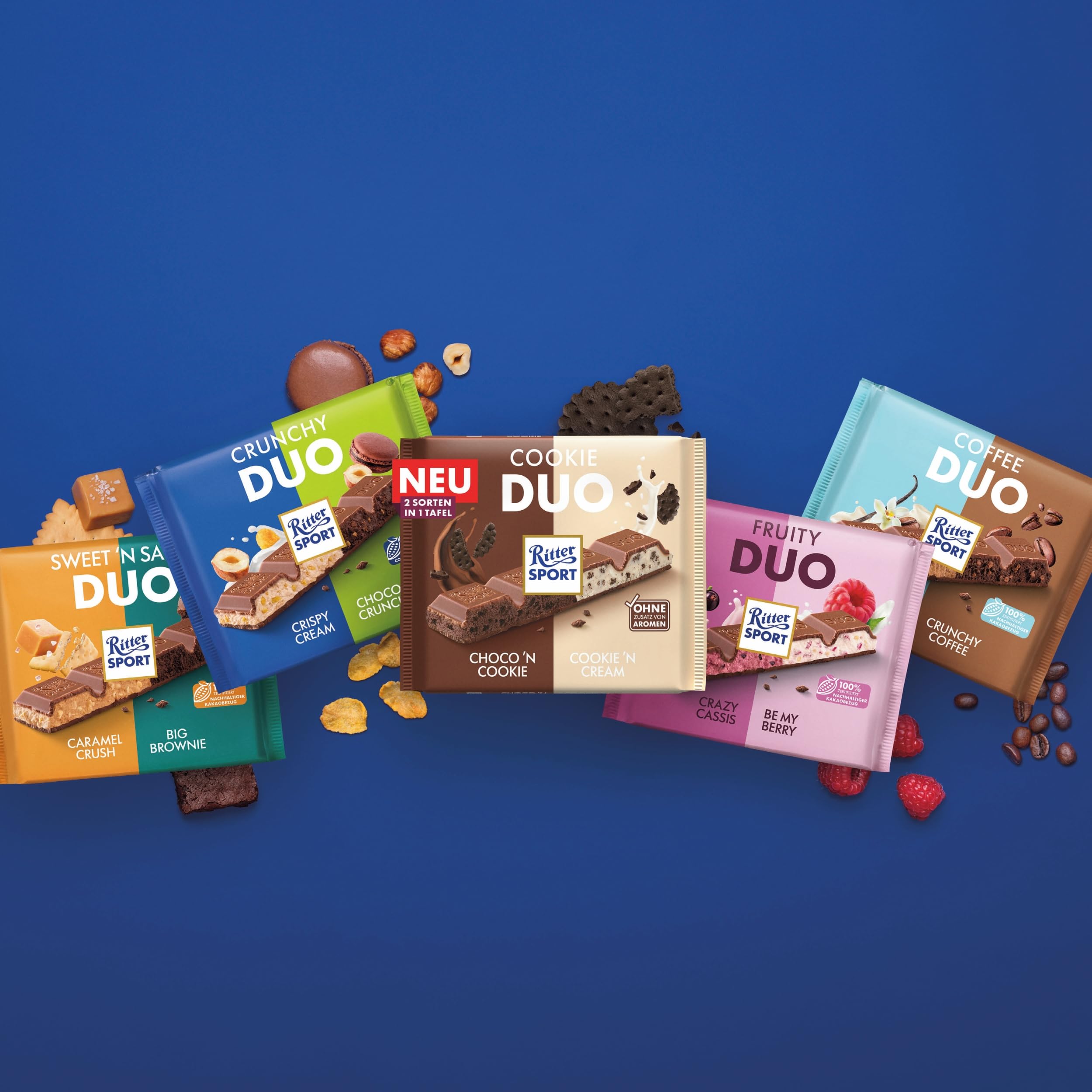 ritter-sport-coffee-duo-vollmilchschokolade-milky-macchiato-crunchy-coffee-12-x- image 3