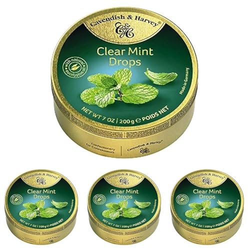 cavendish-harvey-clear-mint-drops-200g-premium-pfefferminzbonbons image 6