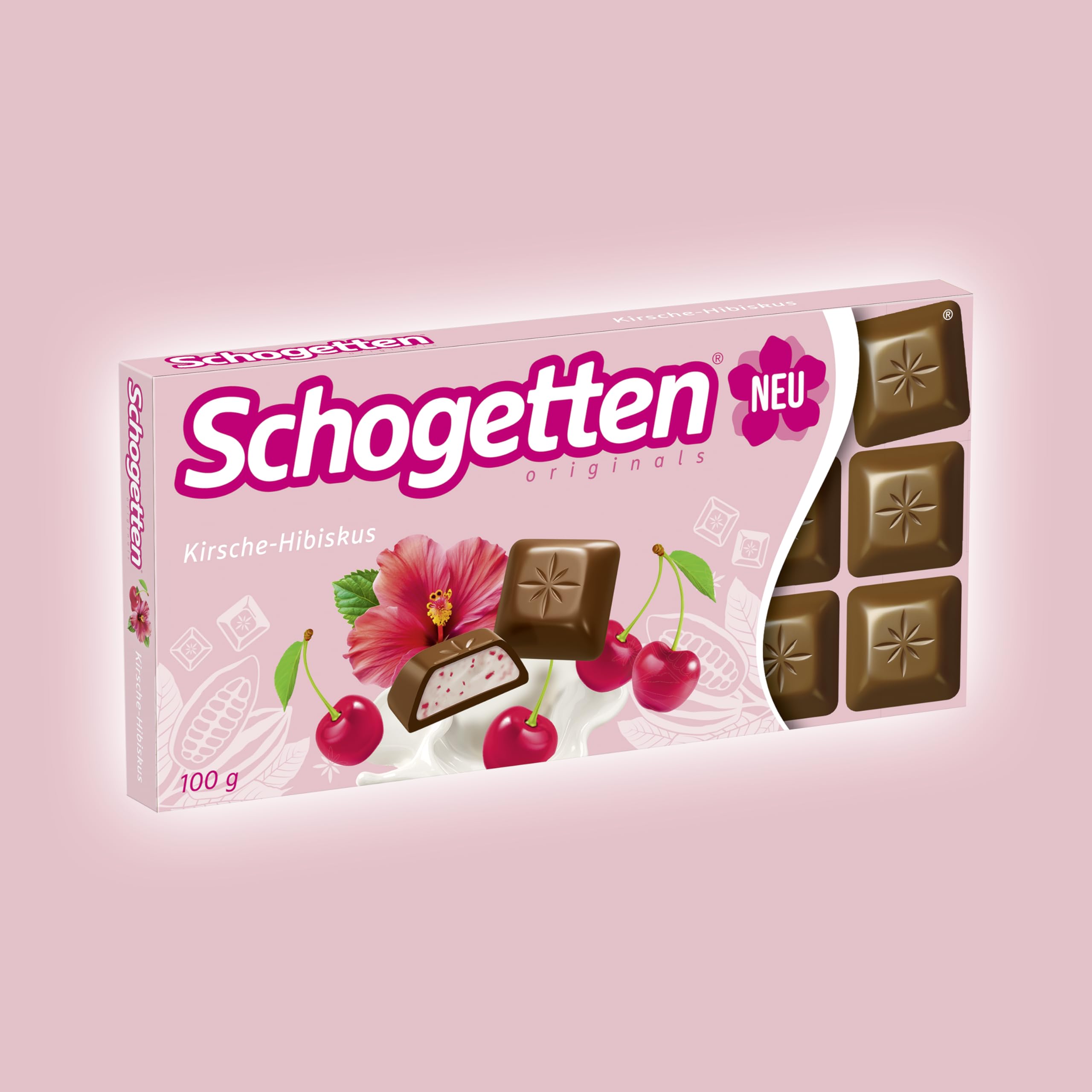 schogetten-originals-kirsche-hibiskus-vollmilchschokolade-100g-tafel image 2