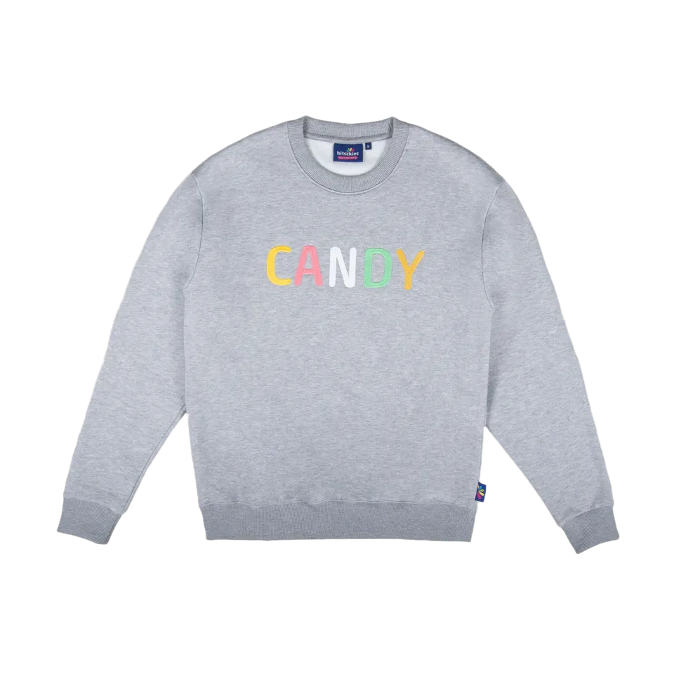 hitschies-candy-sweatshirt-pullover-mit-bunter-stickerei image 1