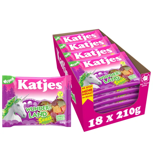 katjes-wunderland-sauer-fruchtgummi-vorratspack-vegan-18-x-210g image 1