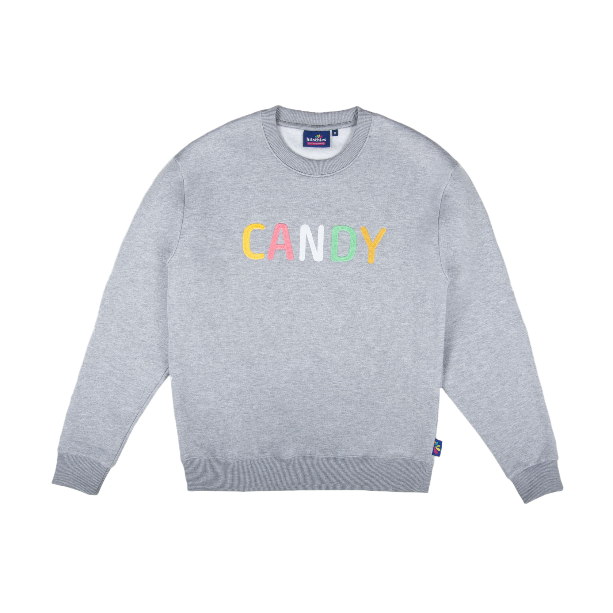 hitschies-candy-sweatshirt-pullover-mit-bunter-stickerei image 1