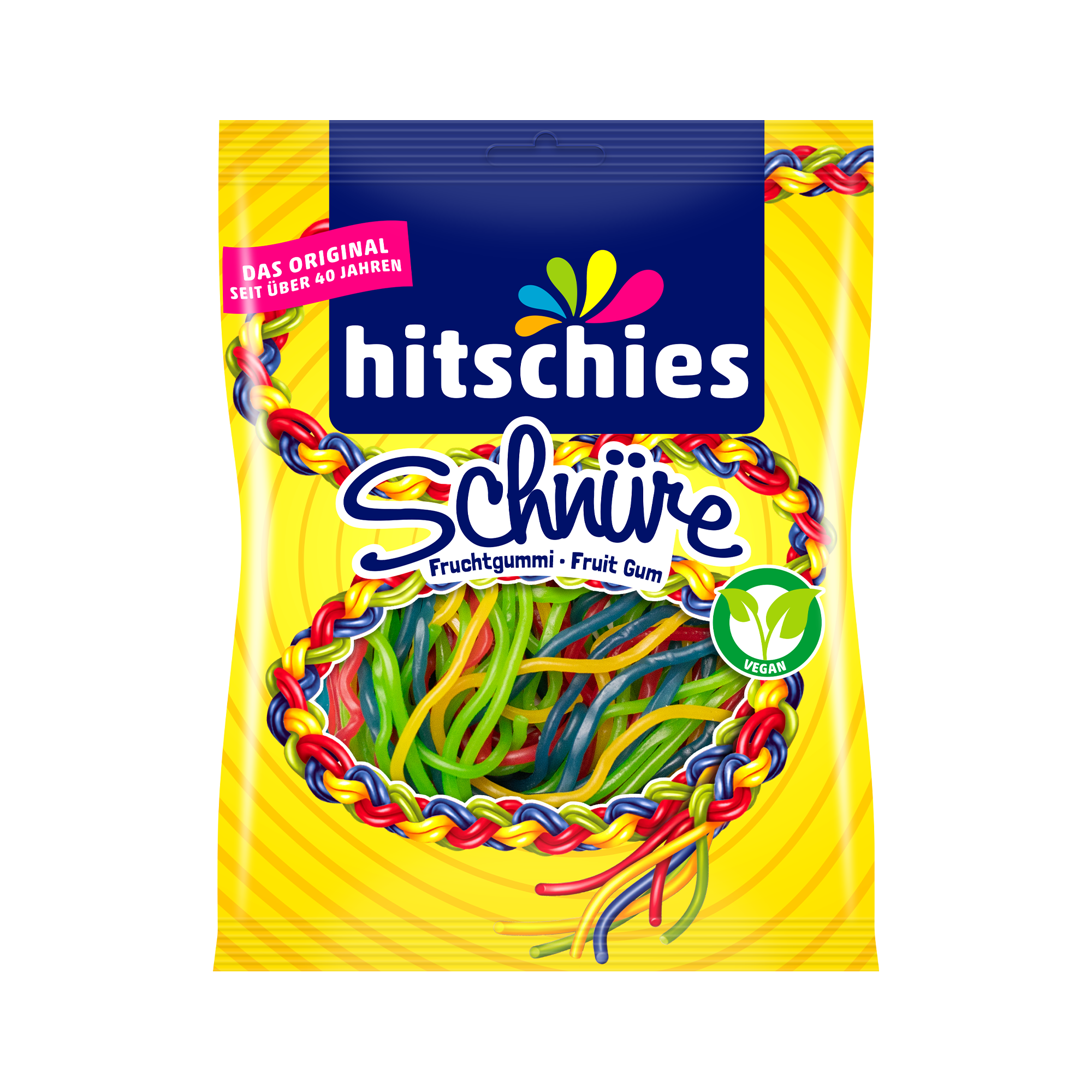 hitschies-schn-re-fruchtgummi-vegan-erdbeere-apfel-blaue-himbeere-zitrone image 1