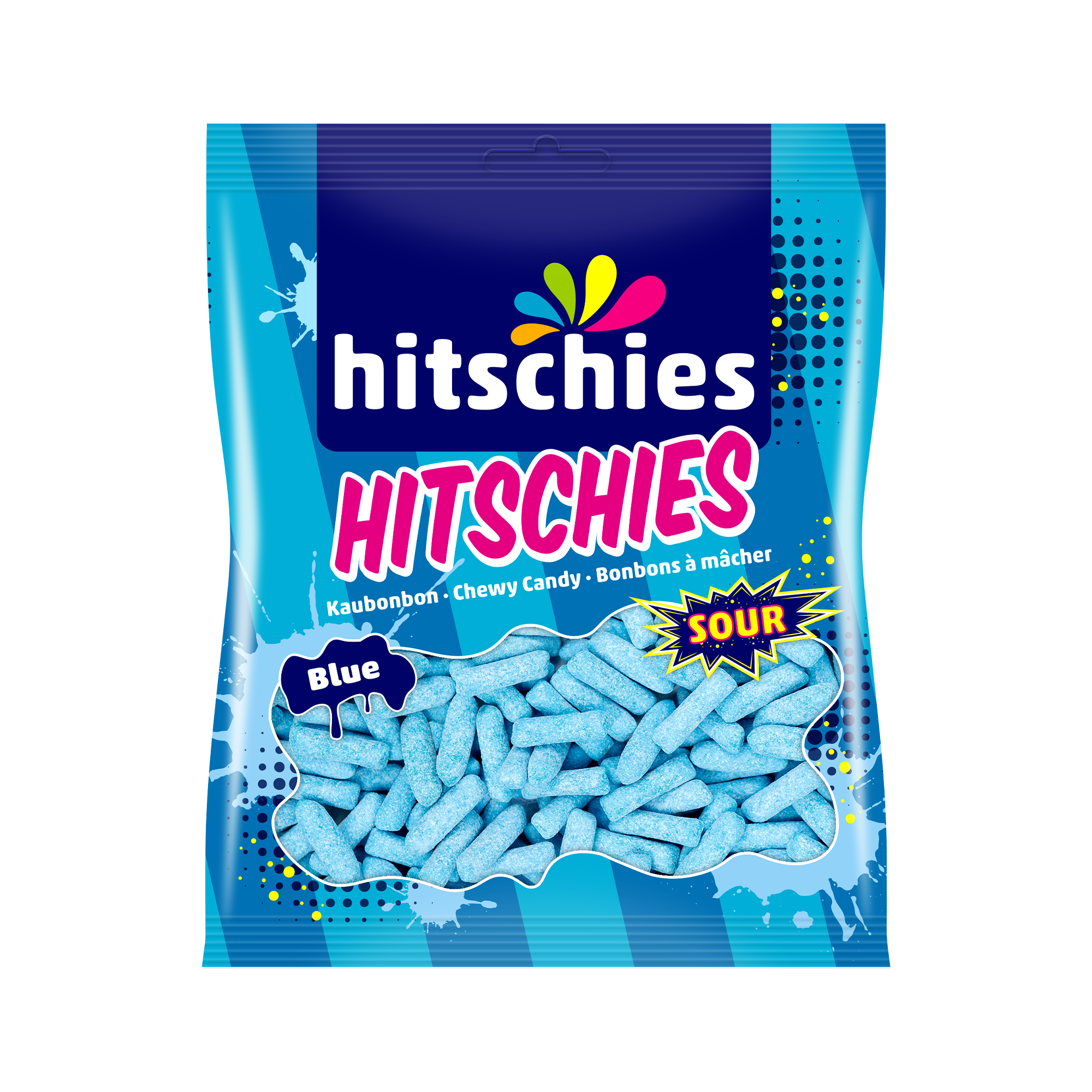 hitschies-hitschies-sour-blue-kaubonbons-himbeere-sauer-glutenfrei image 1