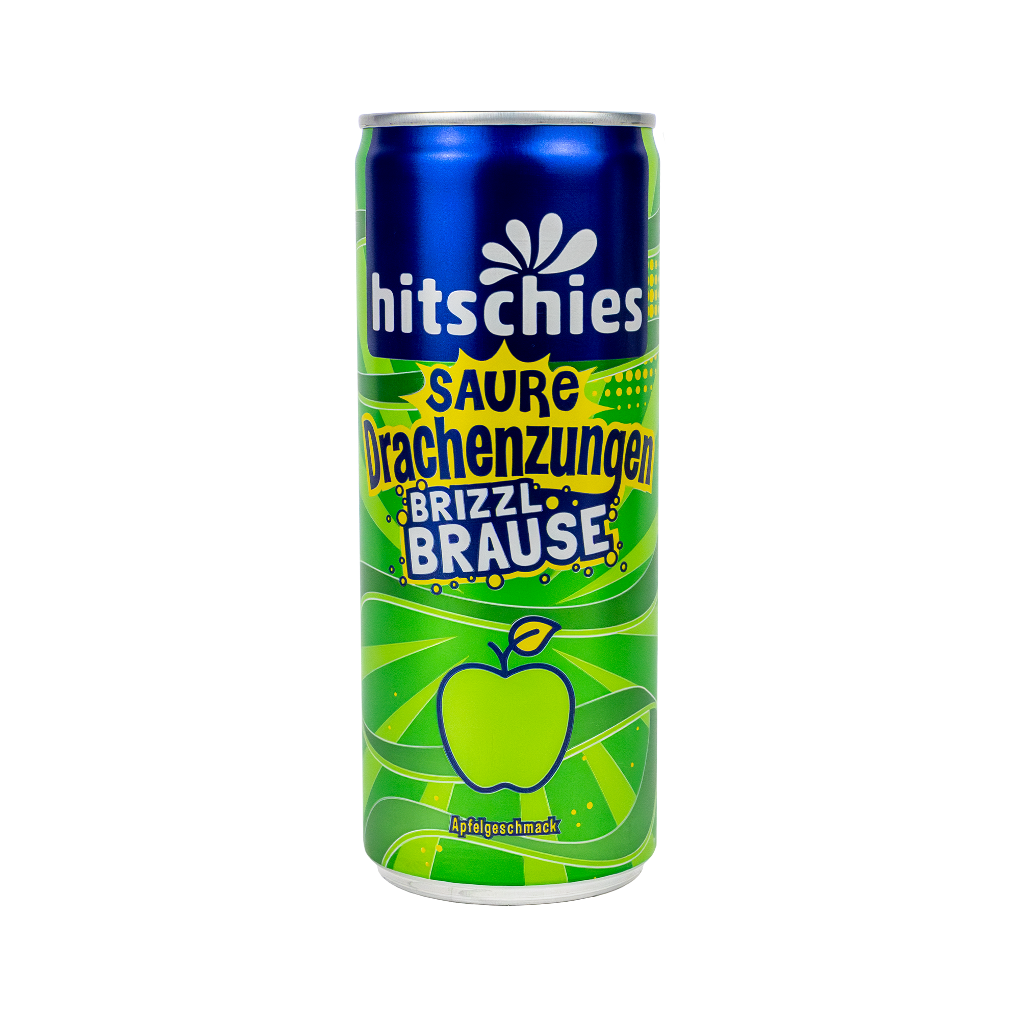 hitschies-saure-drachenzungen-brizzl-brause-apfel-0-25l-dose image 1