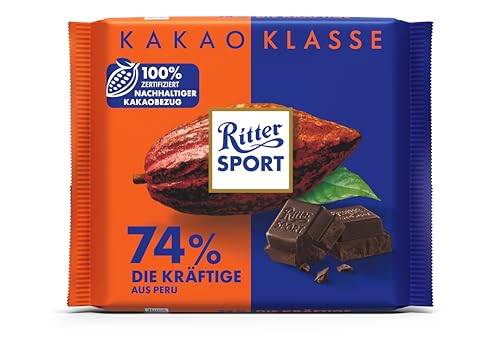 ritter-sport-kakao-klasse-74-peru-die-kr-ftige-zartbitterschokolade-100g-tafel image 4