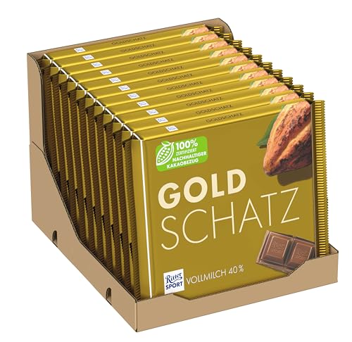 ritter-sport-goldschatz-vollmilchschokolade-mit-karamell-11-x-250g-gro-tafeln image 4